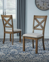 Moriville Beige Dining Chair - Ella Furniture