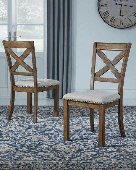 Moriville Beige Dining Chair - Ella Furniture