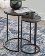 Briarsboro Black/gray Accent Table (Set Of 2) - Ella Furniture