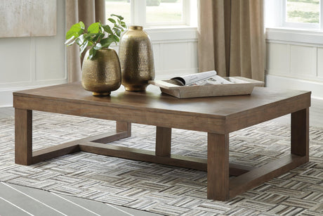 Cariton Gray Coffee Table - Ella Furniture