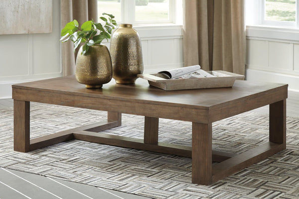 Cariton Gray Coffee Table - Ella Furniture
