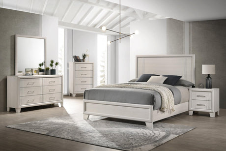 Charlie Cream Panel Bedroom Set