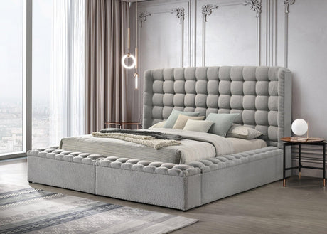 Madonna Gray - Queen, King (Queen) - Ella Furniture