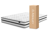 Chime 10 Inch Hybrid White Twin Mattress In A Box - Ella Furniture