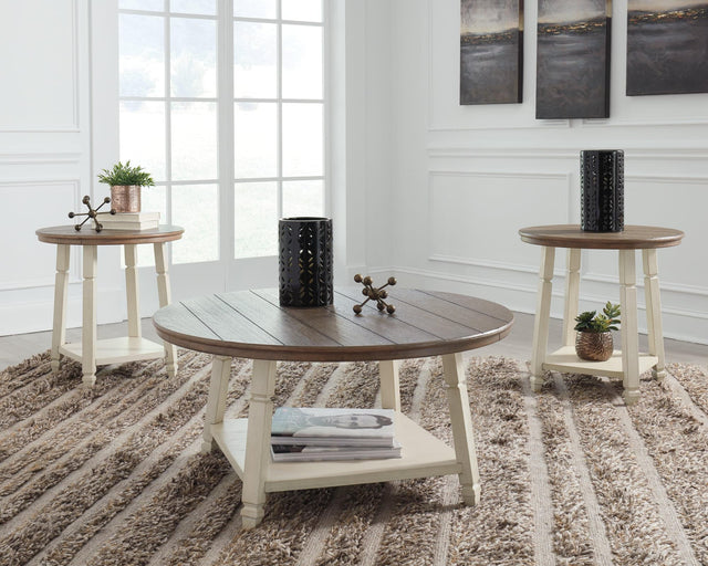 Bolanbrook Two-tone Table (Set Of 3) - Ella Furniture