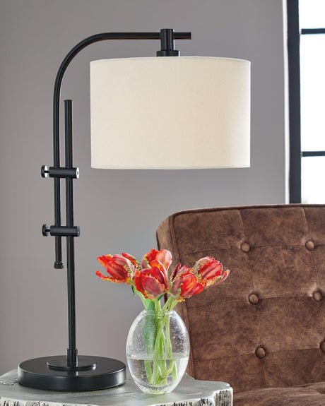 Baronvale Black Accent Lamp - Ella Furniture