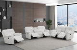 Bravo - Beige 3Pc Reclining Set - Ella Furniture