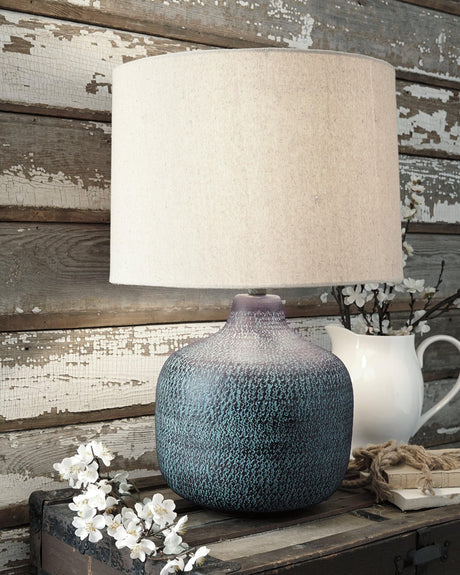 Malthace Patina Table Lamp - Ella Furniture
