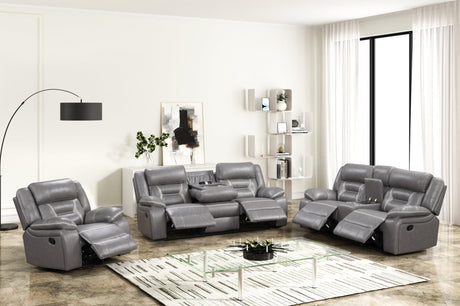 Luka10 Oversized 3Pc Reclining Set - Ella Furniture