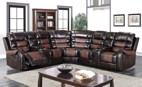 Martin21 Reclining Sectional - Ella Furniture