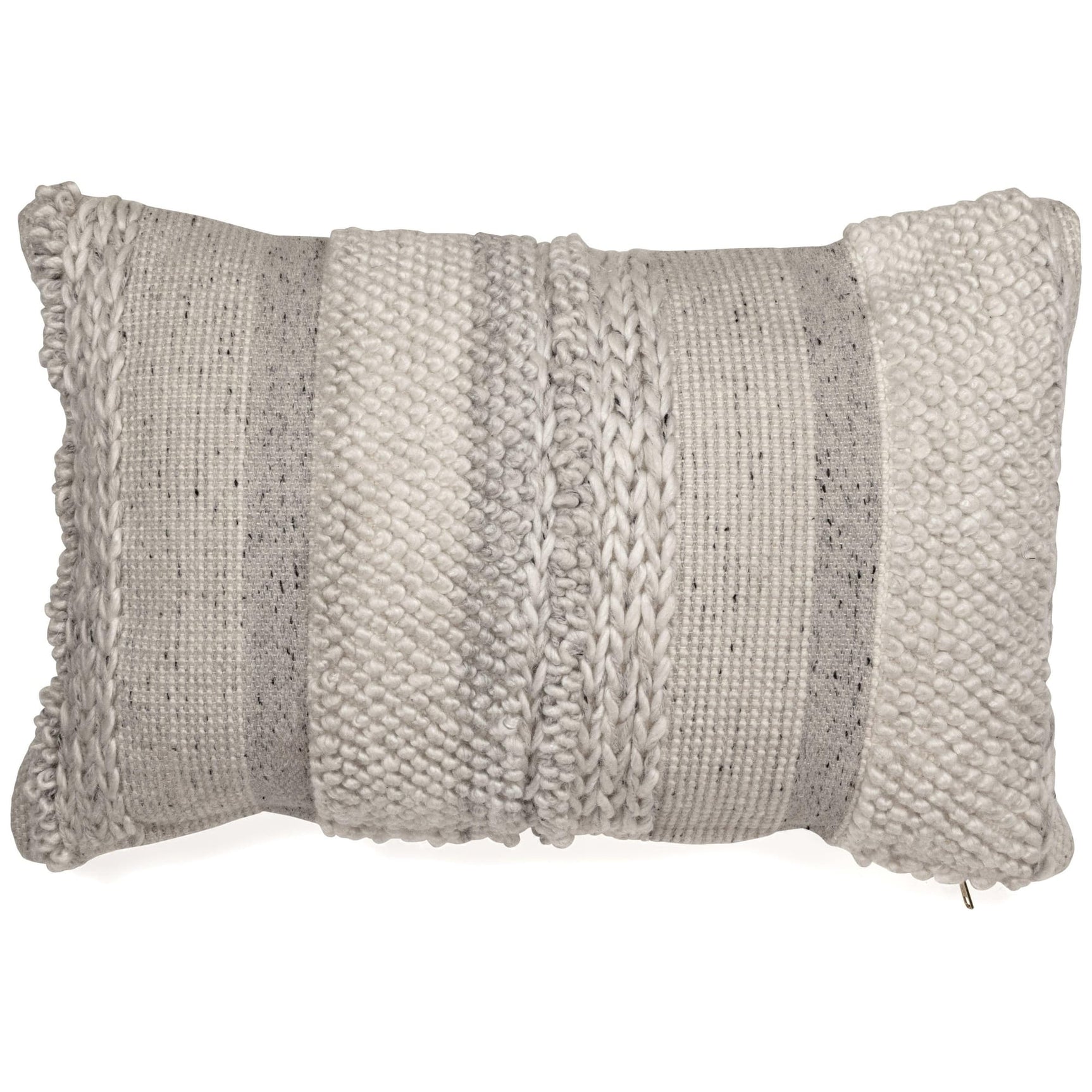 Standon Gray/white Pillow (Set Of 4) - Ella Furniture
