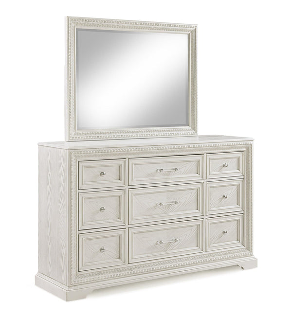 Alexandria Cream 6 Drawers Dresser