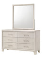 Charlie Cream 6 Drawers Dresser
