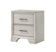 Jaymes White 2 Drawers Nightstand