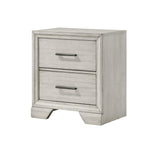 Jaymes White 2 Drawers Nightstand