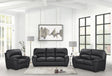 Tiffany Black 3-Piece Living Room Set