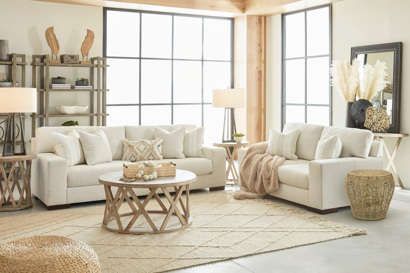 Ashley 520-03 - Sofa & Loveseat - Ella Furniture