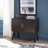 Orinfield Dark Brown Accent Cabinet - Ella Furniture