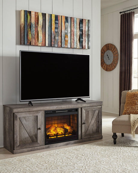 Ew0440-268 - Tv Stand W/fireplace 60"L - Ella Furniture