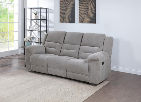 Grimm Gray Reclining Sofa