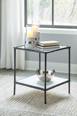 Ryandale Antique Black Accent Table - Ella Furniture
