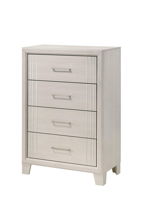 Charlie Cream 5 Drawers Chest