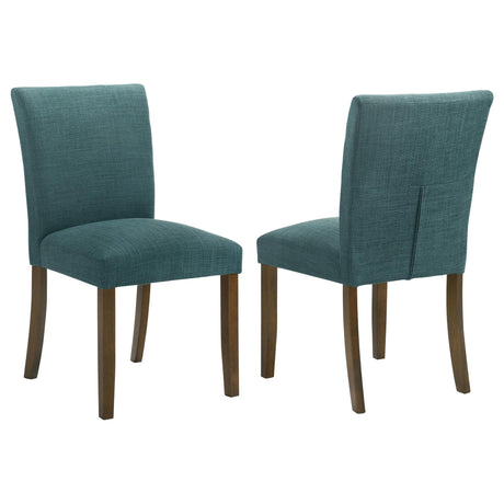 Cantley Upholstered Dining Side Chair Blue (Set of 2) 106377
