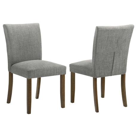 Cantley Upholstered Dining Side Chair Gray (Set of 2) 106379