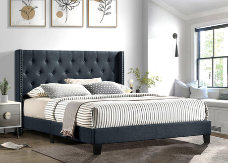 Hh760 Platform Bed - Twin, Full, Queen (King-sold Out) (Queen) - Ella Furniture