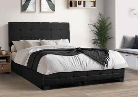 Hectic Black Platform Full Bed