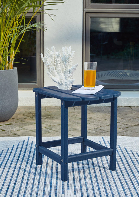 Sundown Treasure Blue End Table - Ella Furniture