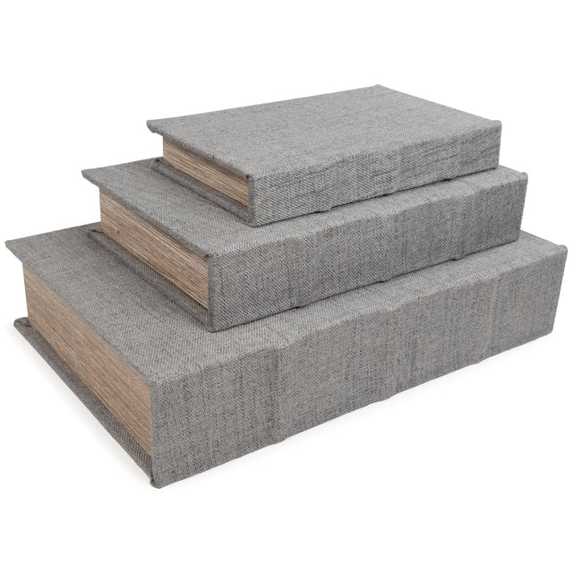 Jolina Gray Box (Set Of 3) - Ella Furniture