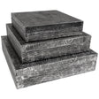 Keldy Antique Pewter Finish Box (Set Of 3) - Ella Furniture
