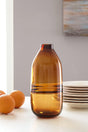Lemmitt Amber Vase - Ella Furniture