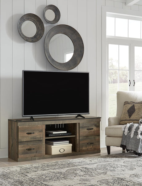 Trinell Brown 60" Tv Stand - Ella Furniture