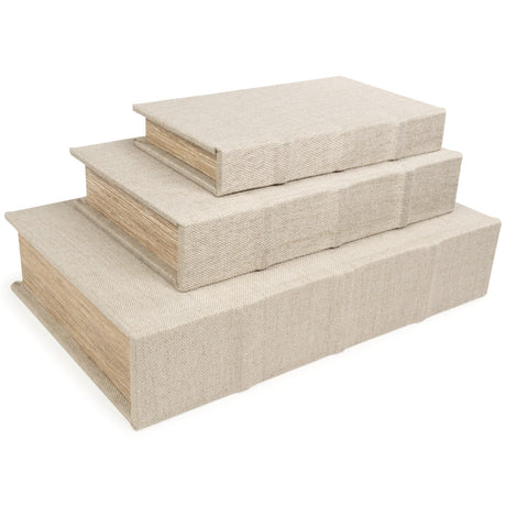 Jolina Linen Box (Set Of 3) - Ella Furniture