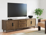 Roanhowe Brown TV Stand