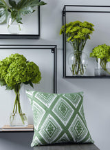 Bellvale Green/white Pillow (Set Of 4) - Ella Furniture