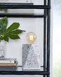 Maywick White Table Lamp - Ella Furniture
