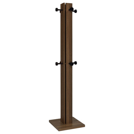 Rikkie Walnut Coat Rack Walnut Mirror 983281