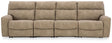 Next-Gen Durapella Sand 4-Piece Power Reclining Sectional