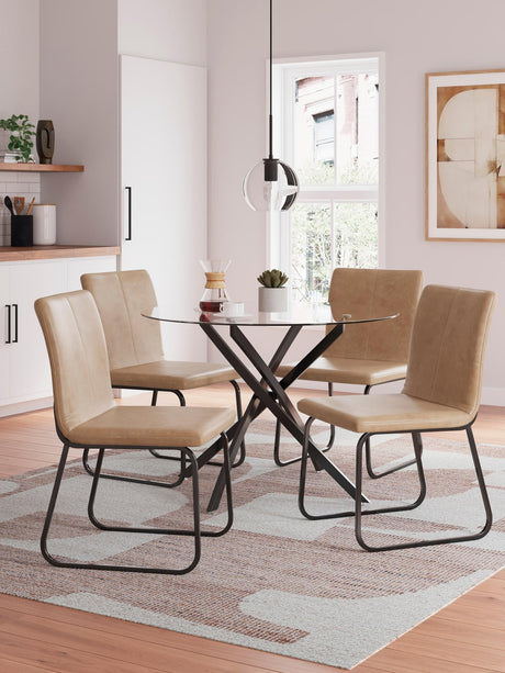 Pharwynn Toast Dining Room Set