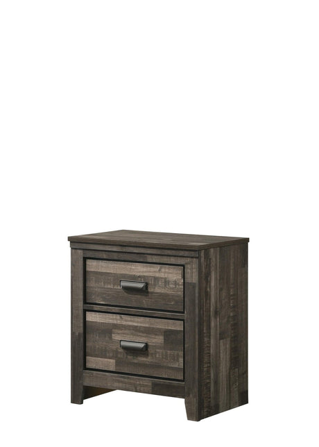 Carter Night Stand Brown - Ella Furniture