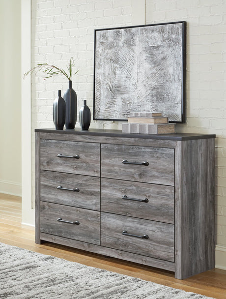 Bronyan Dark Gray Dresser - Ella Furniture