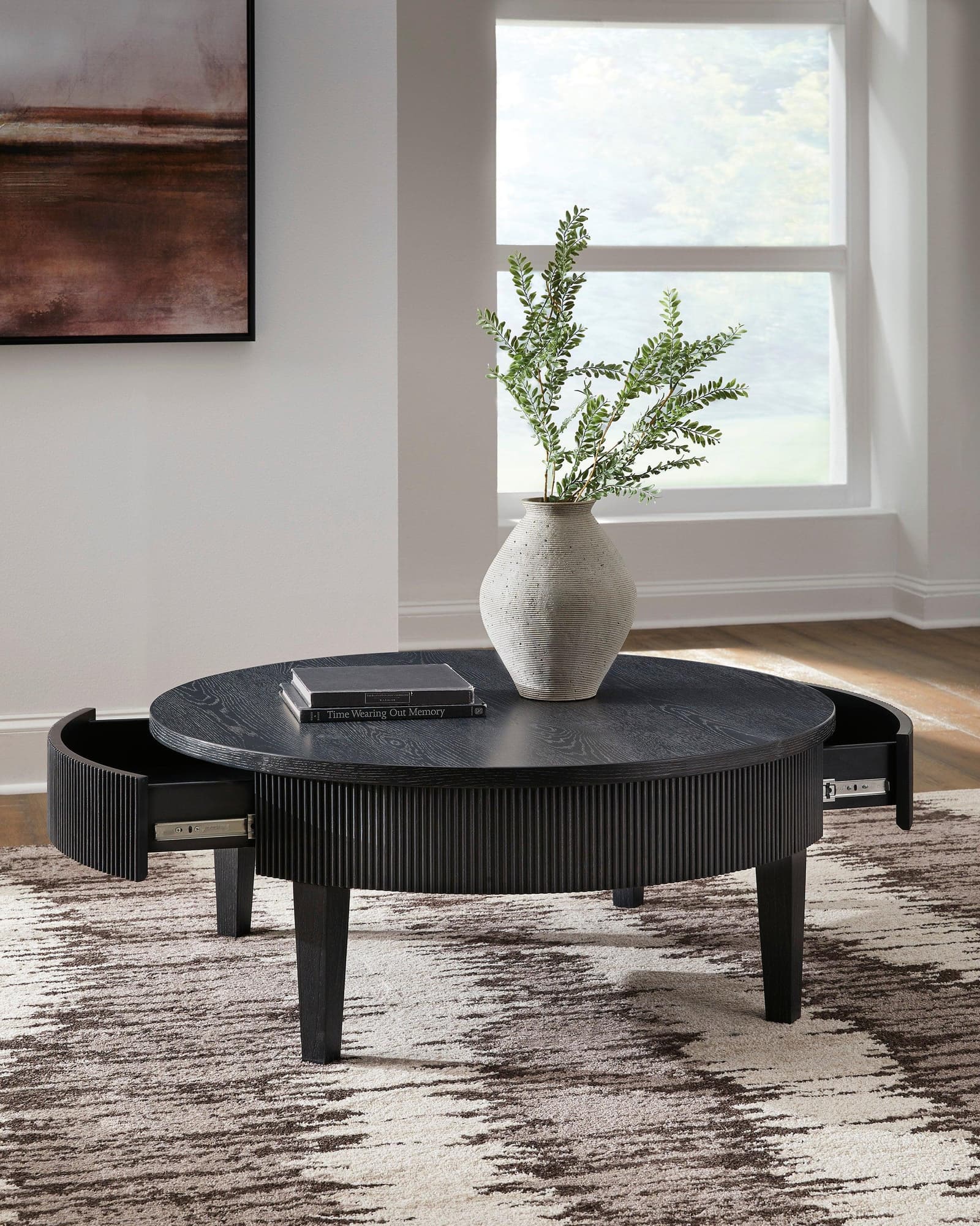 Marstream Black Cocktail Table