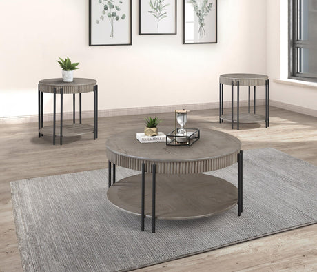 Providence Gray Coffee Table Set