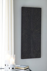 Lenora Antique Black Wall Decor - Ella Furniture
