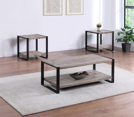 Mildred Gray Coffee Table Set