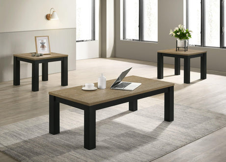 Theo Natural Coffee Table Set