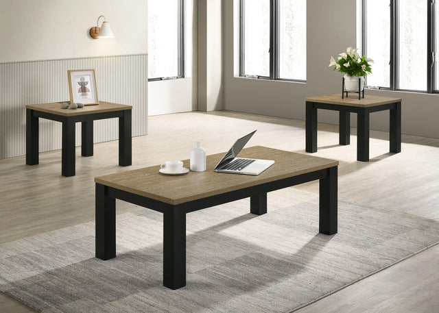 Theo Natural Coffee Table Set